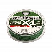 Фото navigator x4 d-0,30 мм, l-150 м, цвет зеленый, разрывная нагрузка 27,50 кг