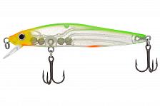 Фото воблер kyoda pre-stun minnow-90f, длина 9,0 см, вес 9,0 гр, цвет p1644, заглубление 0-1,0 м