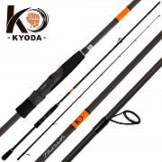 Фото спиннинг kyoda pharaoh, длина 2,55 м, тест 8-35 гр, штекер