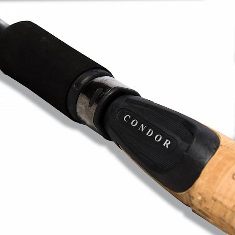 Фото спиннинг condor "chester" длина 2.45 м, тест 3-18 гр, carbon im8, штекер
