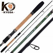 Фото спиннинг kyoda "amante  xs" длина 2,95 м, тест 10,5-28 гр, carbon t40, штекер