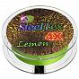 Фото steeltex lemon 4x d-0,30 мм, l-150 м, цвет лимон, разрывная нагрузка 16,80 кг