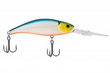 Фото воблер kyoda sharp minnow-85f, длина 8,5 см, вес 17,5 гр, цвет p2228, заглубление 3,6-4,5 м
