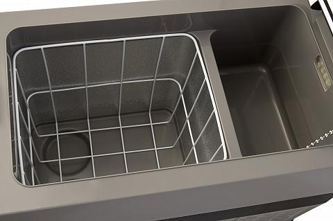 Фото автохолодильник kyoda cf45h, двухкамерный, объем 45 л, вес 12,9 кг