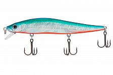 Фото воблер kyoda stun minnow-110sp, длина 11,0 см, вес 13,5 гр, цвет p1649, заглубление 0-1,8 м