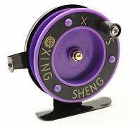 Фото катушка инерционная xingsheng "xt801d" металл. большая с курком/10 шт/